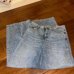 Women's Light Blue Flare & Wide Leg Jeans